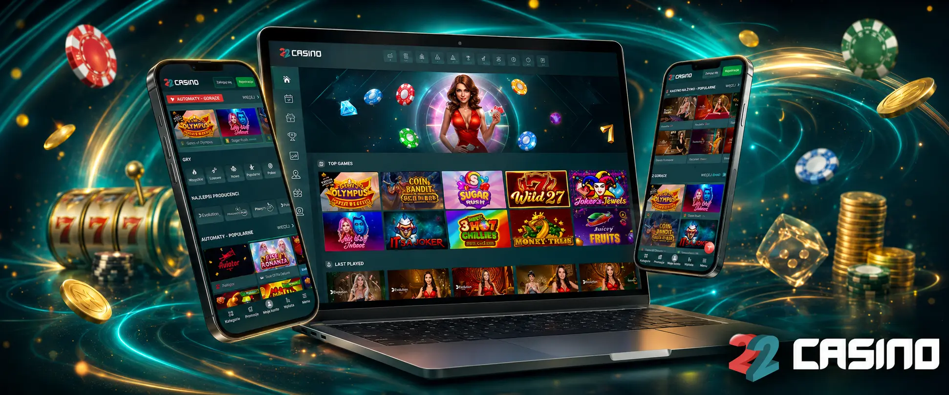 Jak zalogować się do 22Casino